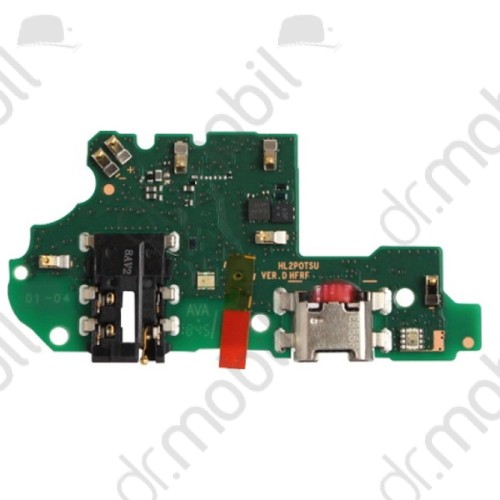 Töltő csatlakozó / rendszercsatlakozó Huawei P Smart (2019) micro USB modul panel 02352HVC